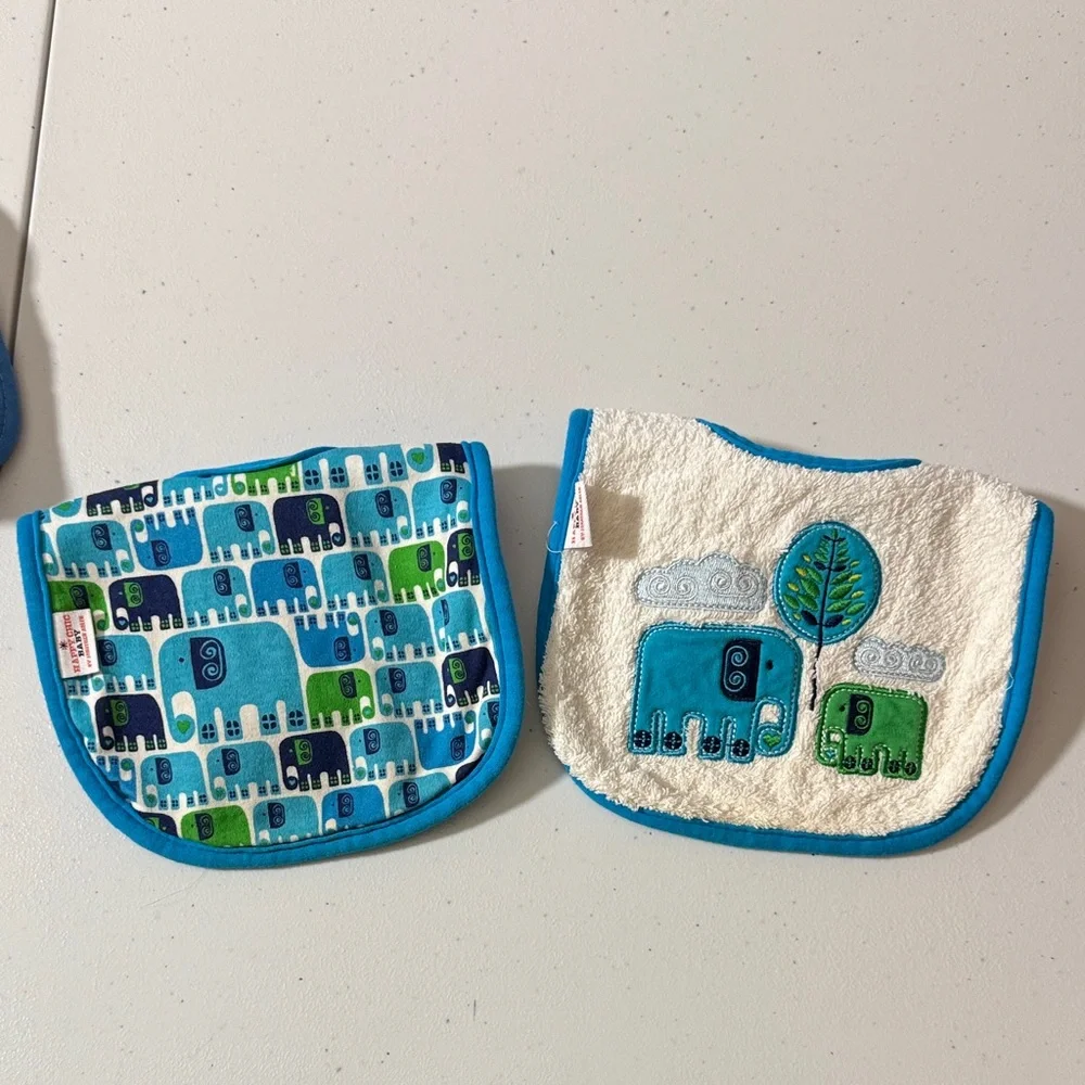 Lot of 15 Baby Boy Bibs